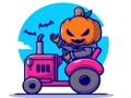 Joc Halloween fericit Jigsaw  on-line