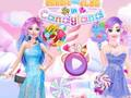 Joc Barbie și Elsa în Candyland  on-line