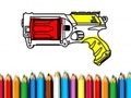 Joc Înapoi la școală: carte de colorat Nerf  on-line