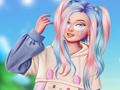 Joc Aspectul meu de iarnă Kawaii  on-line