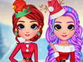 Joc Tinute de Craciun Rainbow Girls  on-line