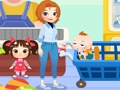 Joc Cumpărături drăguțe de familie  on-line