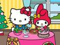 Joc Cina de Crăciun Hello Kitty și prietenii  on-line