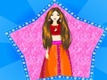 Joc Folk Costume Barbie on-line
