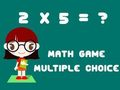 Joc Joc de matematică cu alegere multiplă  on-line