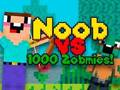 Joc Noob vs 1000 de zombi  on-line