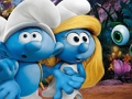 Joc Micii Smurfs de colorat  on-line