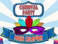 Joc Colorat masca de carnaval  on-line