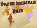 Joc Pereche de animale de hârtie  on-line