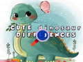 Joc Diferențele de dinozauri drăguțe  on-line