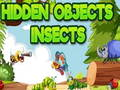 Joc Obiecte ascunse Insecte  on-line