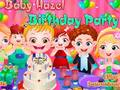 Joc Baby Hazel. Petrecere de aniversare  on-line