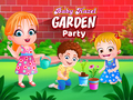 Joc Baby Hazel. Petrecere în grădină  on-line