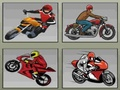 Joc Memorie pentru motociclete de curse  on-line