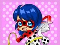 Joc Carte de colorat Chibi Dottedgirl  on-line