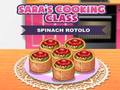 Joc Sara’s Cooking Class Rotolo cu spanac  on-line