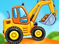 Joc Jocuri despre camioanele care construiesc o casă  on-line
