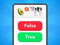 Joc Adevărat Fals - Test  on-line