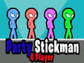 Joc PARTEA STICKMAN 4 PLAYER on-line