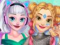 Joc Moda viitorului Elsa și Rapunzel  on-line