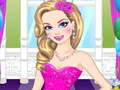 Joc Dressup pentru ziua de nastere Barbie  on-line