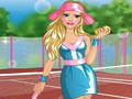Joc Rochie de tenis Barbie  on-line