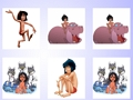 Joc Cartela de memorie Mowgli Match  on-line