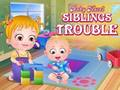 Joc Baby Hazel: Probleme cu frații  on-line