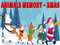 Joc Memoria animalelor - Crăciun  on-line