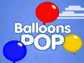 Joc Baloane Pop  on-line