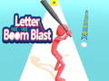 Joc Literă Boom Blast  on-line
