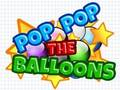 Joc Pop Pop Baloane  on-line