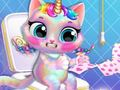 Joc Sclipește -mi prințesa pisicii unicorn care îngrijește on-line