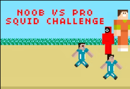 Joc Noob vs Pro Squid Challenge on-line