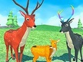 Joc Deer Simulator Familie de animale  on-line