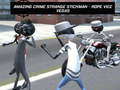 Joc Crimă uimitoare Strange Stickman Rope Vice Vegas  on-line