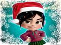 Joc Vanellope Von Schweetz Dress Up de Crăciun  on-line