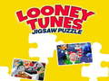 Joc Puzzle de Crăciun Looney Tunes  on-line