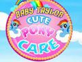 Joc Baby Taylor Cute Pony Care on-line
