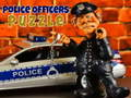 Joc Puzzle ofițerilor de poliție  on-line