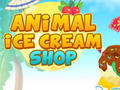 Joc Magazin de înghețată cu animale  on-line