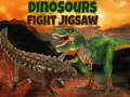 Joc Dinozaurii Luptă Jigsaw  on-line
