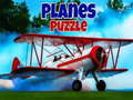 Joc Puzzle cu avioane  on-line