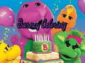 Joc Barney de colorat  on-line