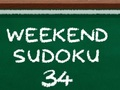 Joc Sudoku de weekend 34  on-line