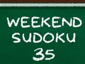Joc Sudoku de weekend 35  on-line