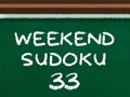 Joc Sudoku de weekend 33  on-line