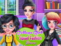 Joc Dressup de modă pentru echipă de fete de colegiu  on-line