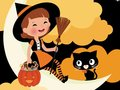 Joc Mica vrăjitoare Puzzle  on-line