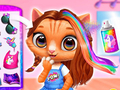 Joc Salon de coafură pentru animale Kitty  on-line